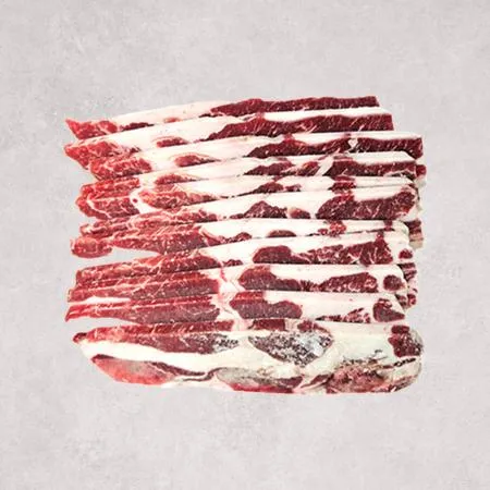 ♥정육특가♥ 소LA갈비(UN, 8mm슬라이스, 미국산, 냉동 1Kg/EA) 구이용