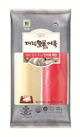 사조대림 찐어묵(매_란 320g/EA) 어묵 오뎅