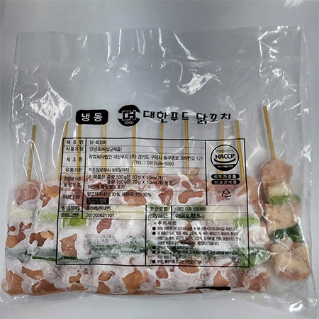 치킨셰프 NEW파닭꼬치(1등급 50g*10입 500g/EA)