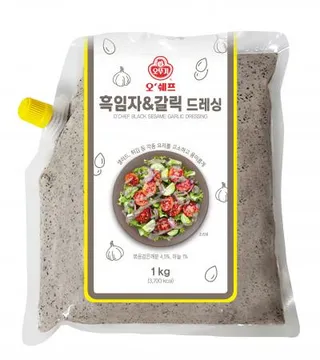 오뚜기_오쉐프 흑임자&갈릭드레싱(1Kg/EA)