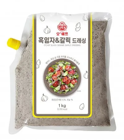 오뚜기_오쉐프 흑임자&갈릭드레싱(1Kg/EA)