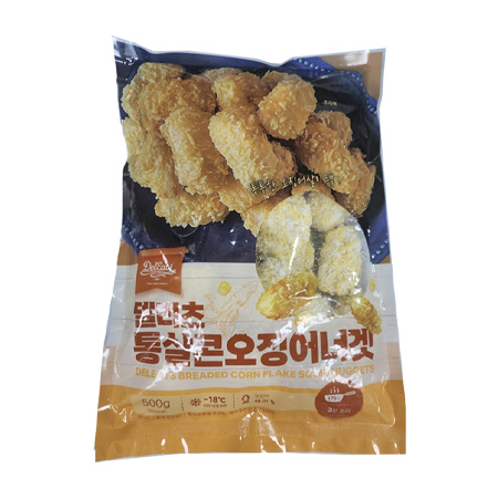 오션스퀘어 콘통살오징어너겟(약16g*31±1개입 500g/EA)