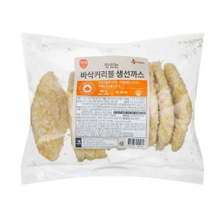 이츠웰 커리볼생선까스(80g*10입 800g/EA) [원산지: 상세설명참조]