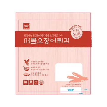 사옹원 매콤오징어튀김(NEW_41±2g*24±2입 1Kg/EA)