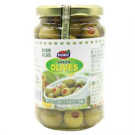 리치스 올리브(그린 360g/EA)
