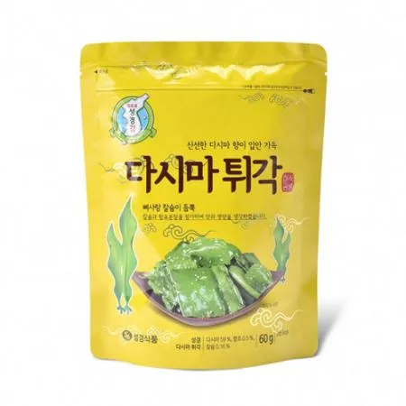 성경지도표 다시마튀각(60g/EA)/국내산 [원산지: 상세설명참조]