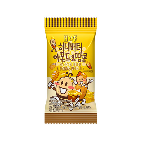 HBAF 허니버터아몬드&땅콩(35g/EA)