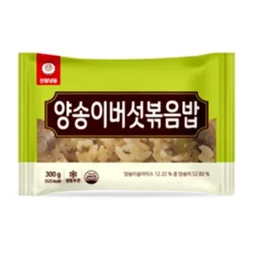 천일식품 양송이버섯볶음밥(300g/EA) 볶음밥 천일 [원산지: 상세설명참조]