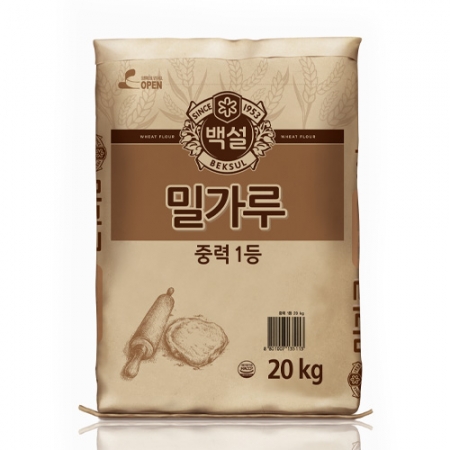 백설 밀가루(중력_1등 20Kg/EA)