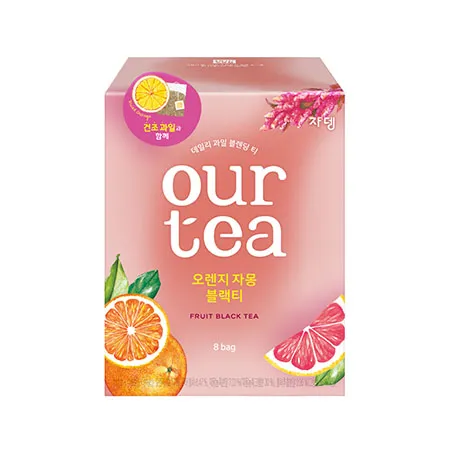 쟈뎅 아워티(오렌지_자몽_블랙티_18.9g*8개입 151g/EA)
