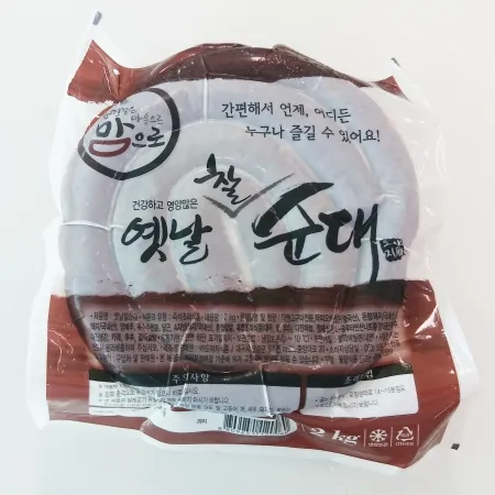 도야지식품 순대(실속 통 2Kg/EA)