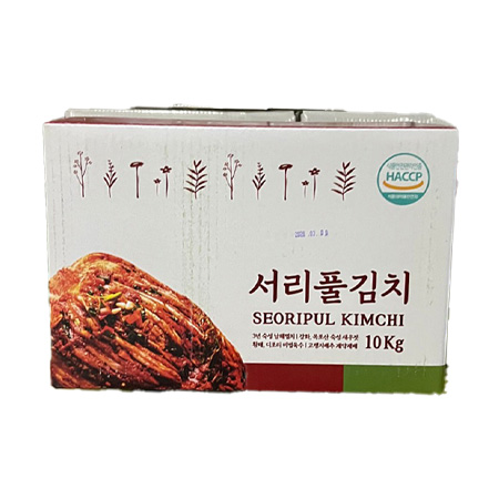 서리풀 포기김치(10Kg/BOX)