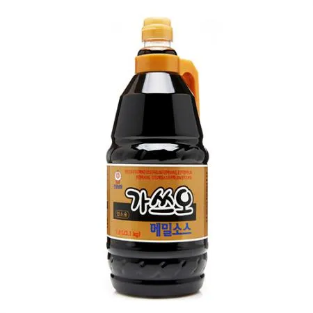천일식품 가쓰오메밀소스(1.8L 2.1Kg/EA) 천일