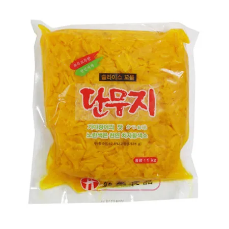한영 꼬들단무지(압축_슬라이스 1Kg/PAC)