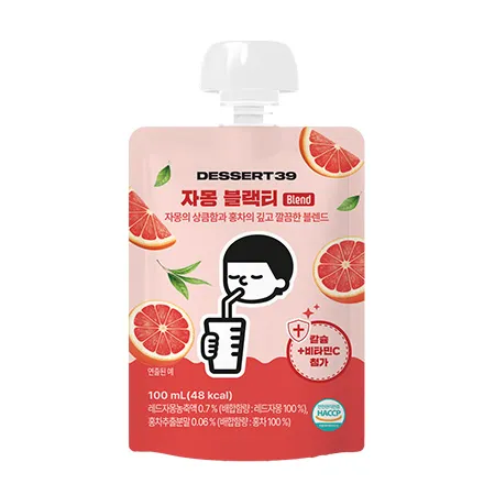 디저트39 자몽블랙티(100ml 100g/EA)