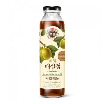 백설 리얼매실청(310ML 410g/EA)