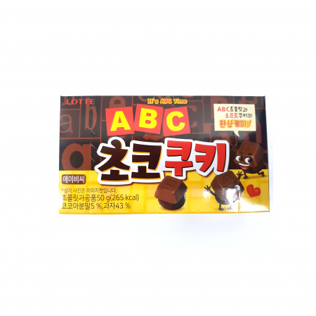 롯데제과 ABC초코쿠키(50g/EA)