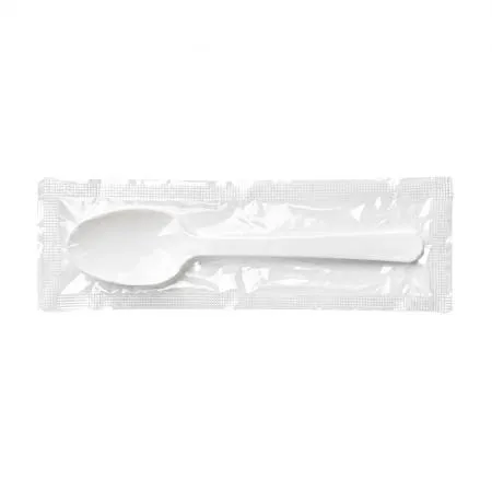 일회용숟가락(백색_17.5cm_개별포장_100입 EA)