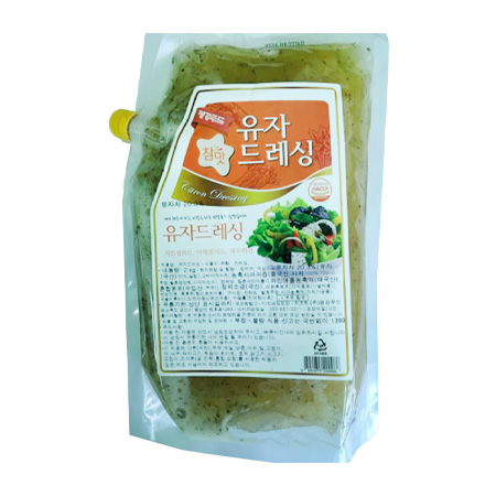 평강 유자드레싱(2Kg/EA)