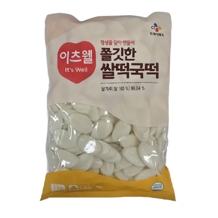 이츠웰 쌀떡국떡(토담 1Kg/EA)