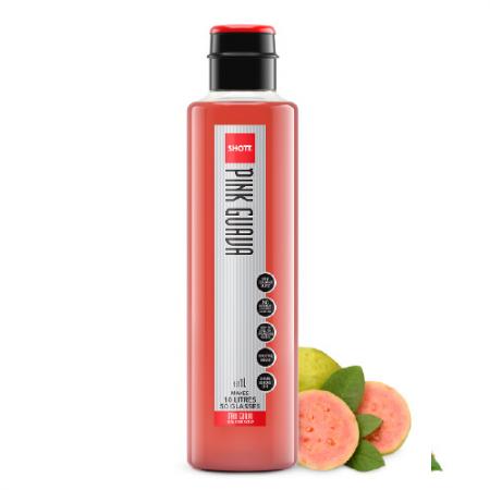 SHOTT 핑크구아바  시럽(1L 1Kg/EA)