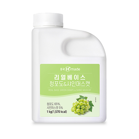 흥국F&B 청포도샤인머스캣베이스 농축액(1L 1Kg/EA)