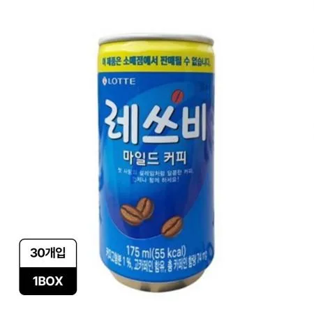 레쓰비 마일드커피(캔_170ml 175g/EA)x30