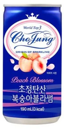 일화 초정탄산수복숭아블라썸(190ml_캔 190g/EA)
