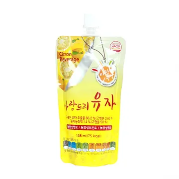 아람농장 아람드리유자주스(138ml_유기농 138g/EA)