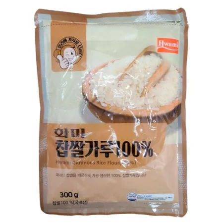 화미제당 찹쌀가루(100% 300g/EA)