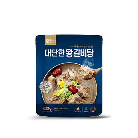 참스토리 대단한왕갈비탕(800g/EA)