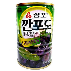 삼포식품 깐포도캔(400g/EA)