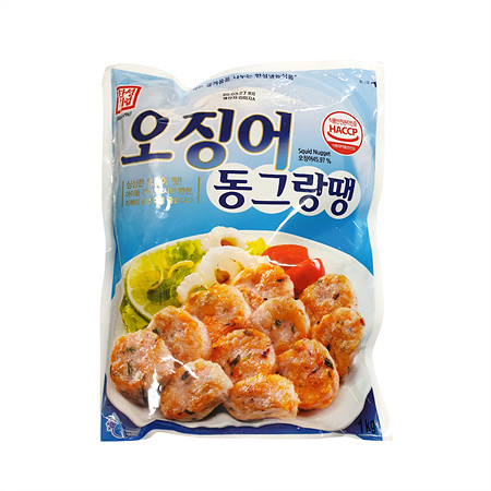 한성기업 오징어동그랑땡(16.5g*61±3개입 1Kg/EA)