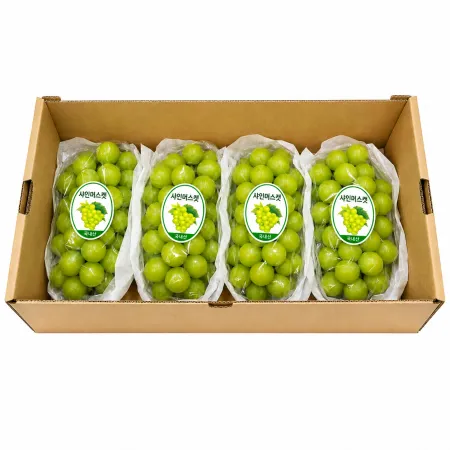 ★매일시장특가★ 샤인머스캣 (특, 3-5수 2Kg/BOX)