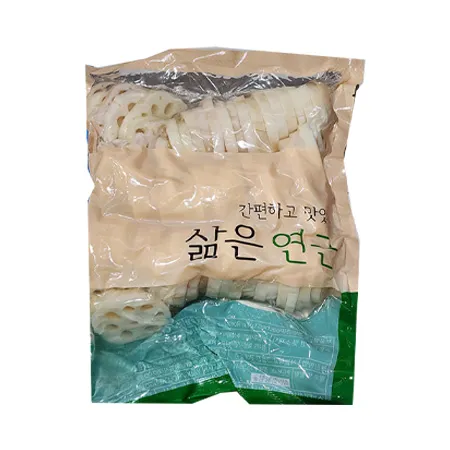 ★초특가★ 자숙연근 (슬라이스 1Kg/EA) 연근 나물 특가 이미지
