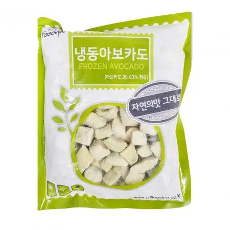 냉동 아보카도(다이스 500g/EA)/페루산 [원산지: 상세설명참조]