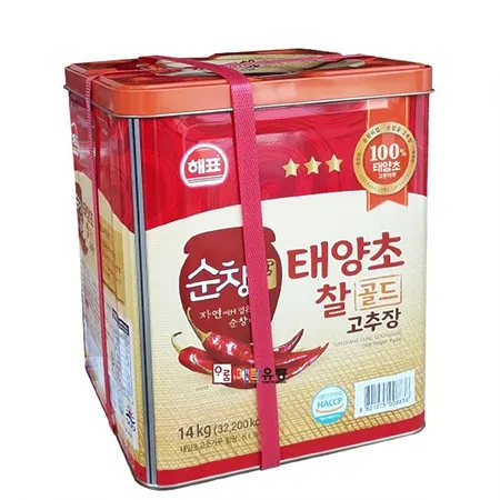 순창궁 찰고추장(골드 캔_태양초 14Kg/EA)