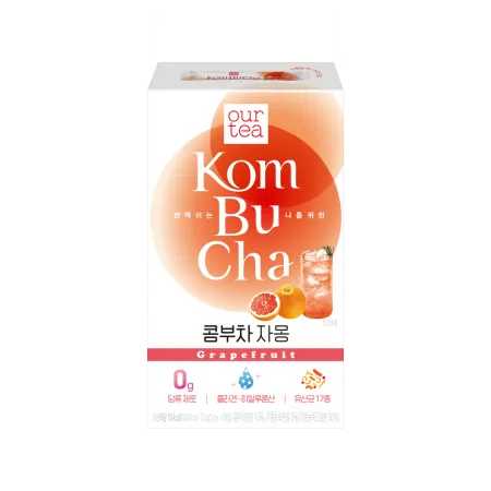 쟈뎅_아워티 콤부차(자몽_5g*10입 50g/EA)