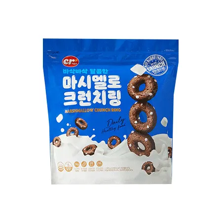 씨알푸드 마시멜로크런치링(대용량_지퍼백 1Kg/EA)