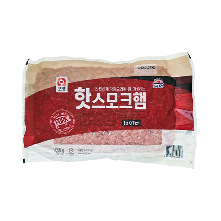 사조오양 스모크햄(쵸핑_1cm*0.7cm 1Kg/EA)