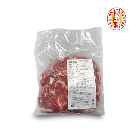 ♥정육특가♥ 돈목전지(4*3*0.3cm 1kg/EA) 찌개용