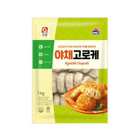 사조오양 야채고로케(31g*33±1입 1Kg/EA)