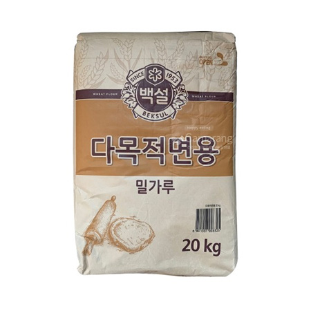 백설 밀가루(다목적용 20Kg/EA)