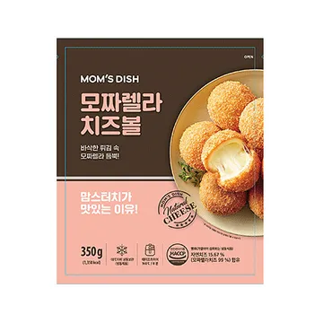 맘스터치 모짜렐라치즈볼(35g*10±1개입 350g/EA) [원산지: 상세설명참조] 묶음특가