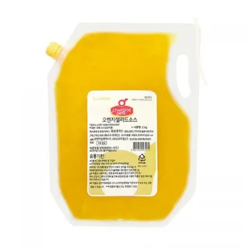 쉐프원 오렌지드레싱소스(2Kg/EA) 소스