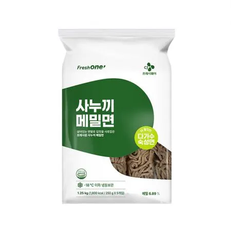 프레시원 사누끼메밀면(250g*5입 1.25Kg/EA)