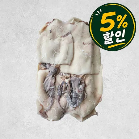 [5%쿠폰] 할복오징어(5Kg/BOX)