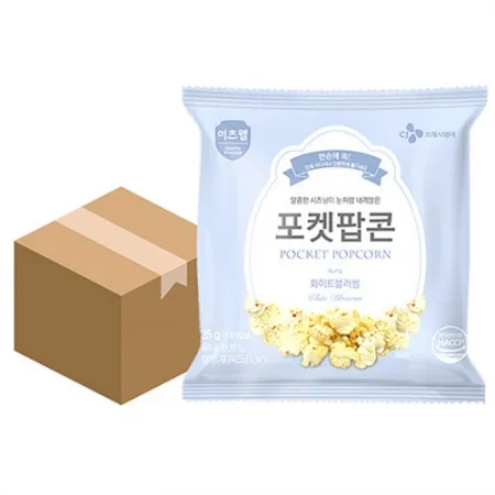 이츠웰 포켓팝콘(화이트블러썸 25g*30EA/BOX)