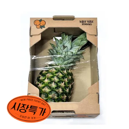 ★매일시장특가★ 골드파인애플 (6수 1.6Kg내외) 초특가 과일 파인애플