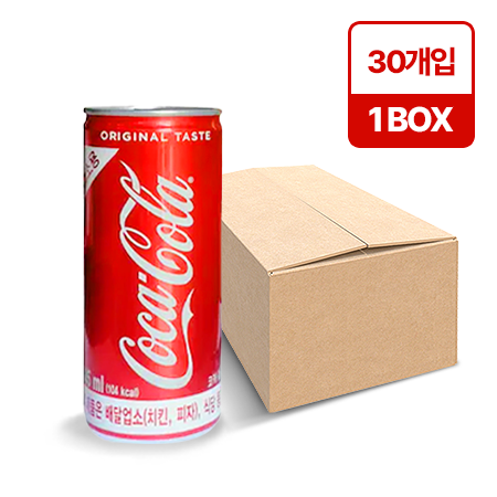코카콜라 콜라(245ml*30EA/BOX) 이미지